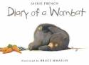 Cover image of book Diary of a Wombat by Jackie French, illustrated by Bruce Whatley