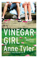 Cover image of book Vinegar Girl: The Taming of the Shrew Retold by Anne Tyler 