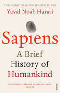 Cover image of book Sapiens: A Brief History of Humankind by Yuval Noah Harari