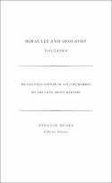 Cover image of book Miracles and Idolatry by Francois Voltaire 