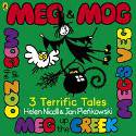 Cover image of book Meg & Mog: Three Terrific Tales by Helen Nicoll, illustrated by Jan Pieńkowski