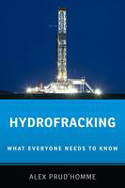 Cover image of book Hydrofracking: What Everyone Needs to Know by Alex Prud'homme 