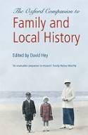 Cover image of book The Oxford Companion to Family and Local History (2nd Edition) by David Hey 
