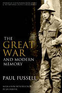 Cover image of book The Great War and Modern Memory by Paul Fussell