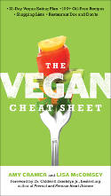 The Vegan Cheat Sheet: Your Take-Everywhere Guide to Plant-based Eating by Amy Cramer and Lisa McComsey