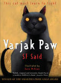 Cover image of book Varjak Paw by S.F. Said, illustrated by Dave McKean