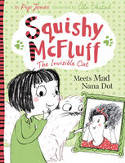 Cover image of book Squishy McFluff Meets Mad Nana Dot by Pip Jones, illustrated by Ella Okstad