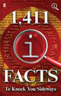 Cover image of book 1,411 QI Facts to Knock You Sideways by John Lloyd, John Mitchinson and James Harkin
