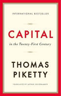 Cover image of book Capital in the Twenty-First Century by Thomas Piketty, translated by Arthur Goldhammer