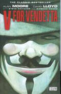 Cover image of book V for Vendetta by Alan Moore and David Lloyd