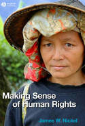 Cover image of book Making Sense of Human rights by James W.Nickel