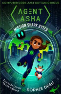 Cover image of book Agent Asha: Mission Shark Bytes by Sophie Deen
