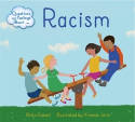 Cover image of book Questions and Feelings About: Racism by Anita Ganeri, illustrated by Ximena Jeria