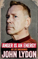Cover image of book Anger is an Energy: My Life Uncensored by John Lydon