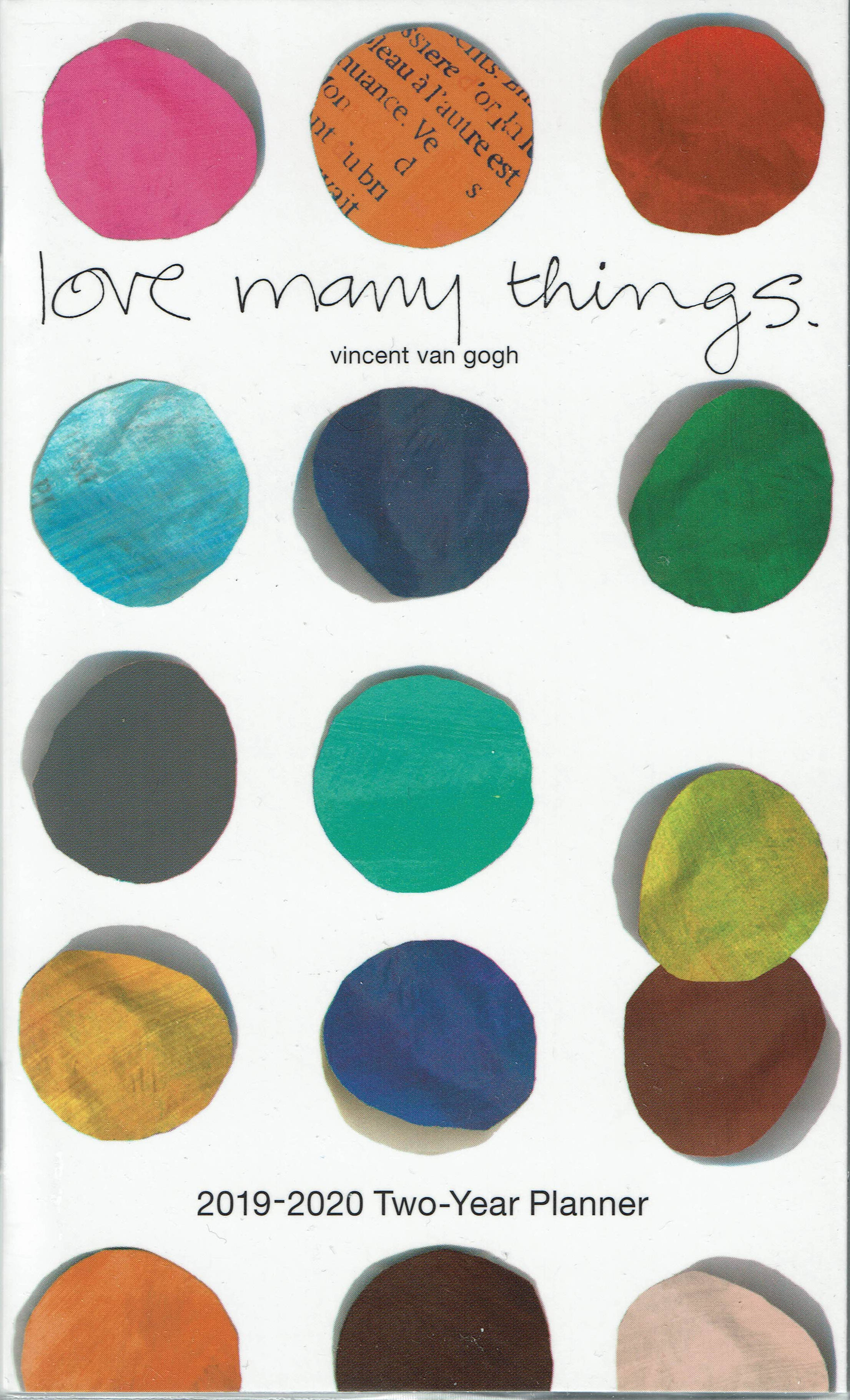 Love Many Things: 2019-2020 Two-Year Planner Diary by Graphique de France