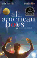 Cover image of book All American Boys by Jason Reynolds and Kiely Quinn