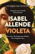 Cover image of book Violeta by Isabel Allende 