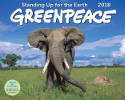 Cover image of book Greenpeace: Standing Up for the Earth 2018 Wall Calendar by Greenpeace