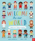 Cover image of book Welcome to Our World: A Celebration of Children Everywhere! by Moira Butterfield and Harriet Lynas