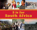 Cover image of book S is for South Africa by Beverly Naidoo, illustrated by Prodeepta Das 