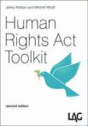 Cover image of book Human Rights Act Toolkit by Jenny Watson and Mitchell Woolf