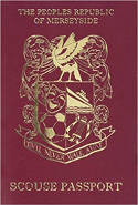 Cover image of book Scouse Passport by The Bluecoat Press 