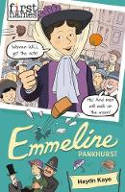 Cover image of book Emmeline Pankhurst by Haydn Kaye, illustrated by Michael Cotton-Russell 