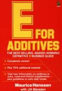 Cover image of book E for Additives by Maurice Hanssen & Jill Marsden