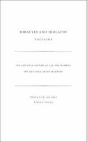 Cover image of book Miracles and Idolatry by Francois Voltaire