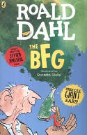 Cover image of book The BFG by Roald Dahl, illustrated by Quentin Blake 