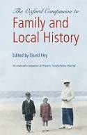 Cover image of book The Oxford Companion to Family and Local History (2nd Edition) by David Hey