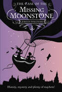 Cover image of book The Case of the Missing Moonstone (The Wollstonecraft Detective Agency, Book 1) by Jordan Stratford, illustrated by Kelly Murphy