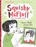 Cover image of book Squishy McFluff Meets Mad Nana Dot by Pip Jones, illustrated by Ella Okstad 