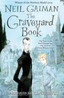 Cover image of book The Graveyard Book by Neil Gaiman, illustrated by Chris Riddell
