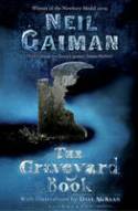 Cover image of book The Graveyard Book by Neil Gaiman, illustrated by Dave McKean