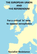 Cover image of book The European Union and the Referendum by Socialist Resistance