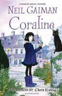 Cover image of book Coraline by Neil Gaiman, illustrated by Chris Riddell