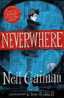 Cover image of book Neverwhere by Neil Gaiman, illustrated by Chris Riddell
