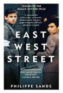 Cover image of book East West Street: On the Origins of Genocide and Crimes Against Humanity by Philippe Sands 