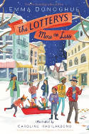 Cover image of book The Lotterys More or Less by Emma Donoghue, illustrated by Caroline Hadilaksono