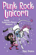 Cover image of book Punk Rock Unicorn by Dana Simpson 