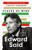 Cover image of book Places of Mind: A Life of Edward Said by Timothy Brennan 