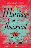 Cover image of book Marriage Of A Thousand Lies by SJ Sindu 