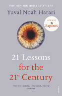 Cover image of book 21 Lessons for the 21st Century by Yuval Noah Harari 