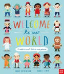 Cover image of book Welcome to Our World: A Celebration of Children Everywhere! by Moira Butterfield and Harriet Lynas 