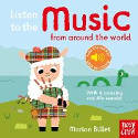 Cover image of book Listen to the Music from Around the World (Board Book) by Marion Billet