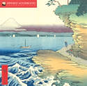Cover image of book Japanese Woodblocks Wall Calendar 2024 by Flame Tree Studio 