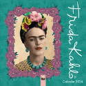 Cover image of book Frida Kahlo Mini Wall Calendar 2024 by Flame Tree Studio 