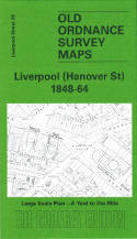 Cover image of book Liverpool (Hanover Street) 1848-1864. Liverpool Sheet 29 (Facsimile of old Ordnance Survey Map) by Introduction by Kay Parrott