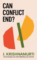 Cover image of book Can Conflict End? by J. Krishnamurti 